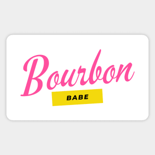 Bourbon Babe Magnet